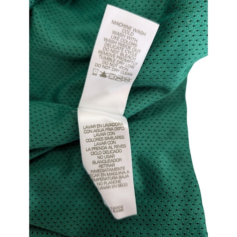 Liz Claiborne Windbreaker Womens Small Green Hooded Full Zip Mesh Lined Jacket - Picture 15 of 16